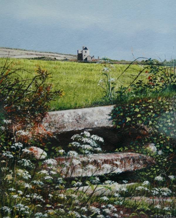 - a , Print by Nicholas Smith, measuring 13 x 10 cm (H x W) framed at 24 x 21 cm £15